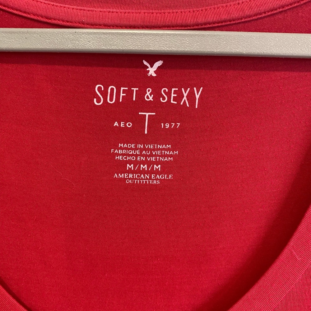 Red tee shirt